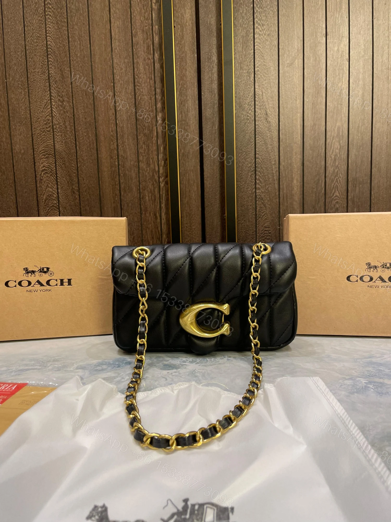 FIRST COPY Coach mini tabby pillow shouder bag — view 1
