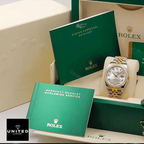 View 5 of Rolex Datejust Mother Of Pearl 116243 Jubilee Replica