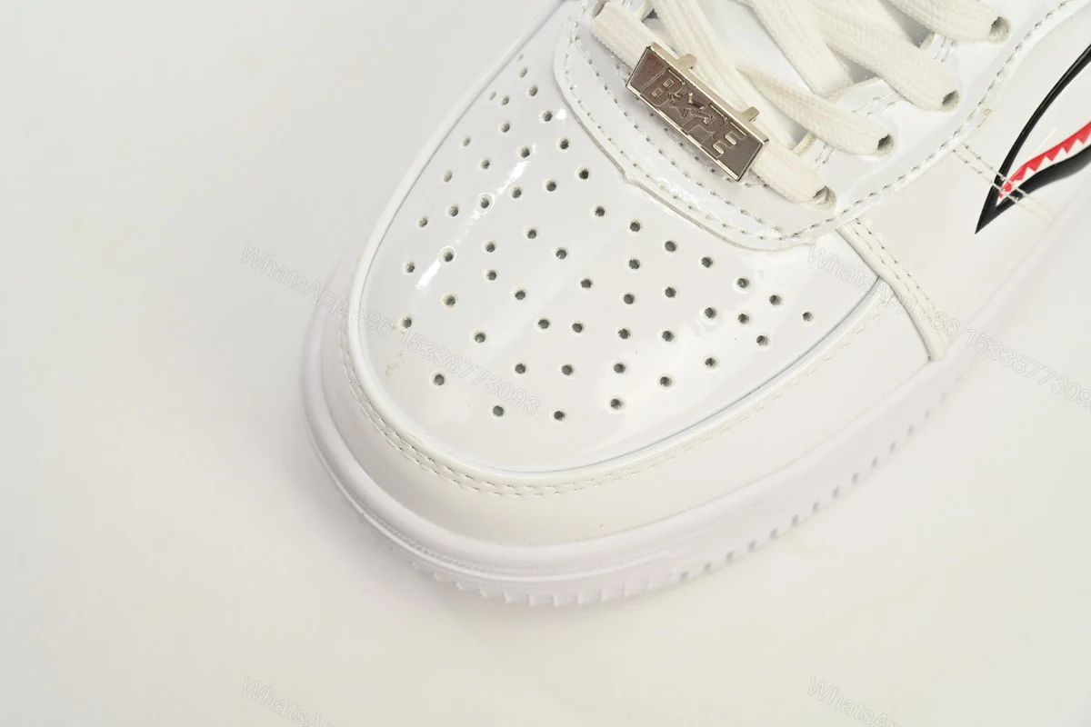 View 3 of A Bathing Ape Bape Sta Low Shark White