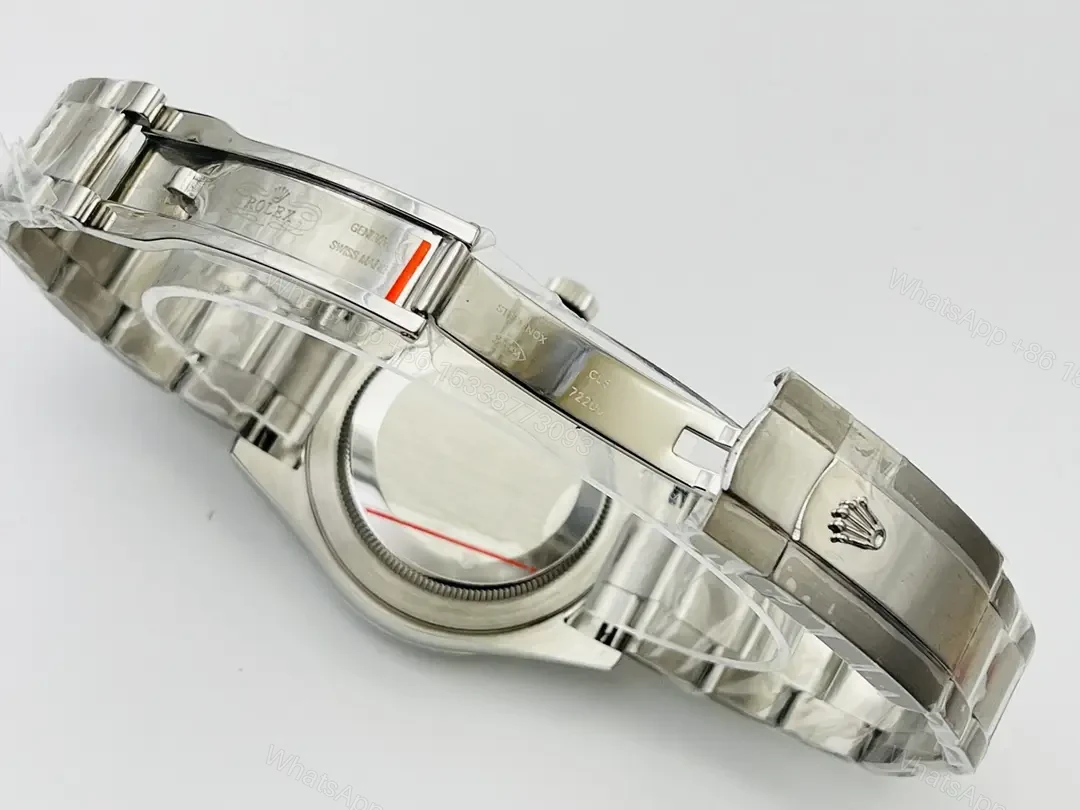 View 8 of Exclusive sky dweller replica 336934 42MM Blue Oyster Annual Calendar 336934-0005