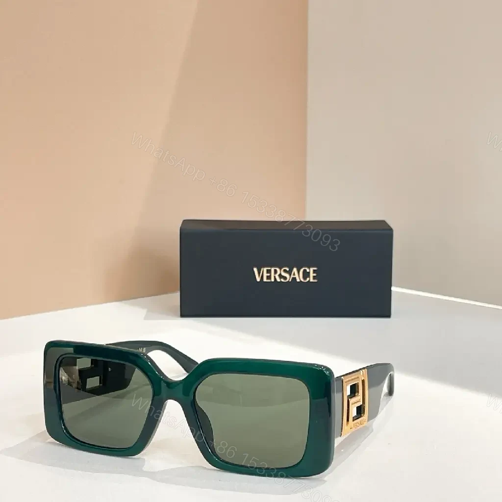 View 7 of Bold Twist: Oversized Acetate Sunglasses with Hardware Details