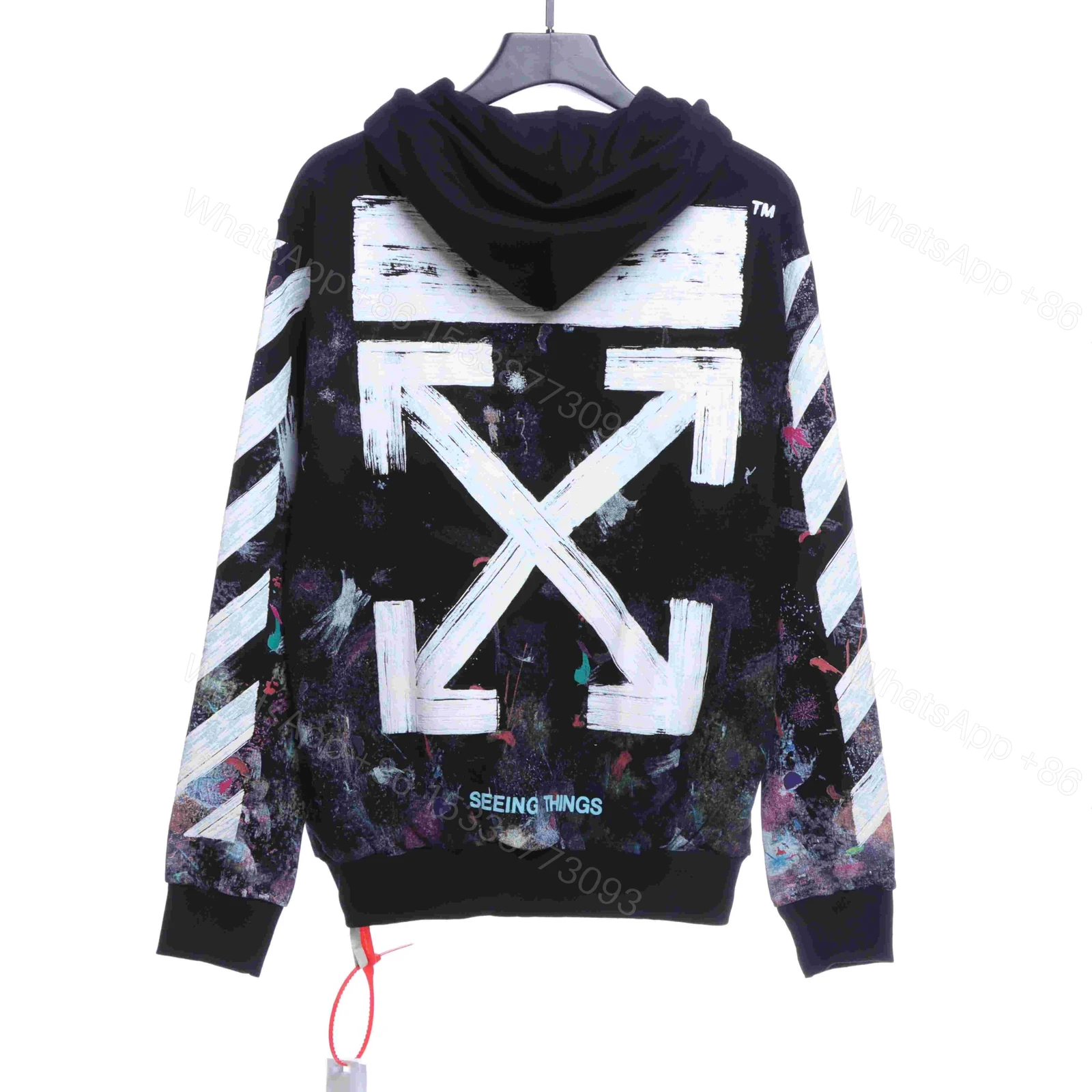 Off-White Starry Sky Zipper Hoodie — view 1