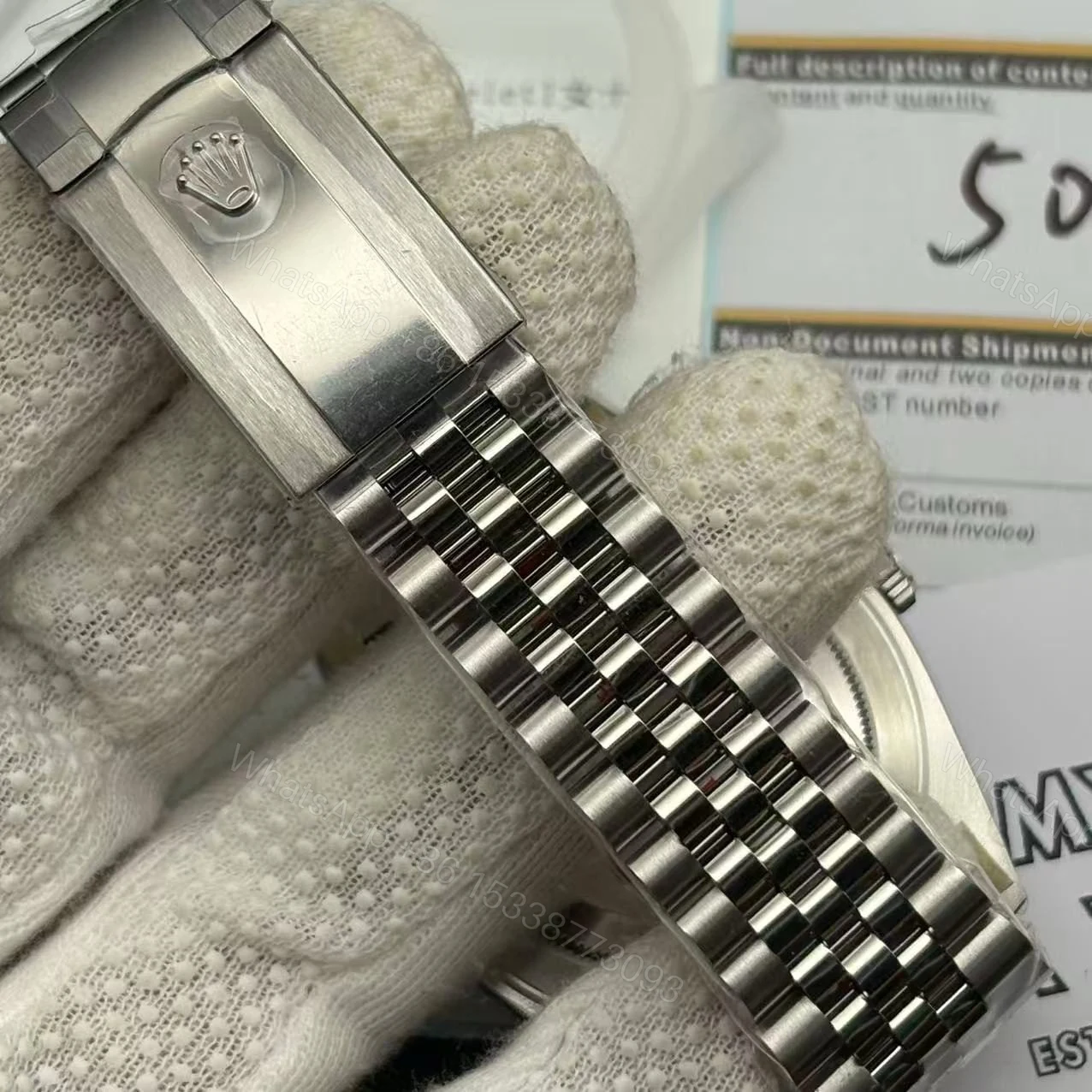 View 9 of Rolex Datejust M126334 Mint Green Watch