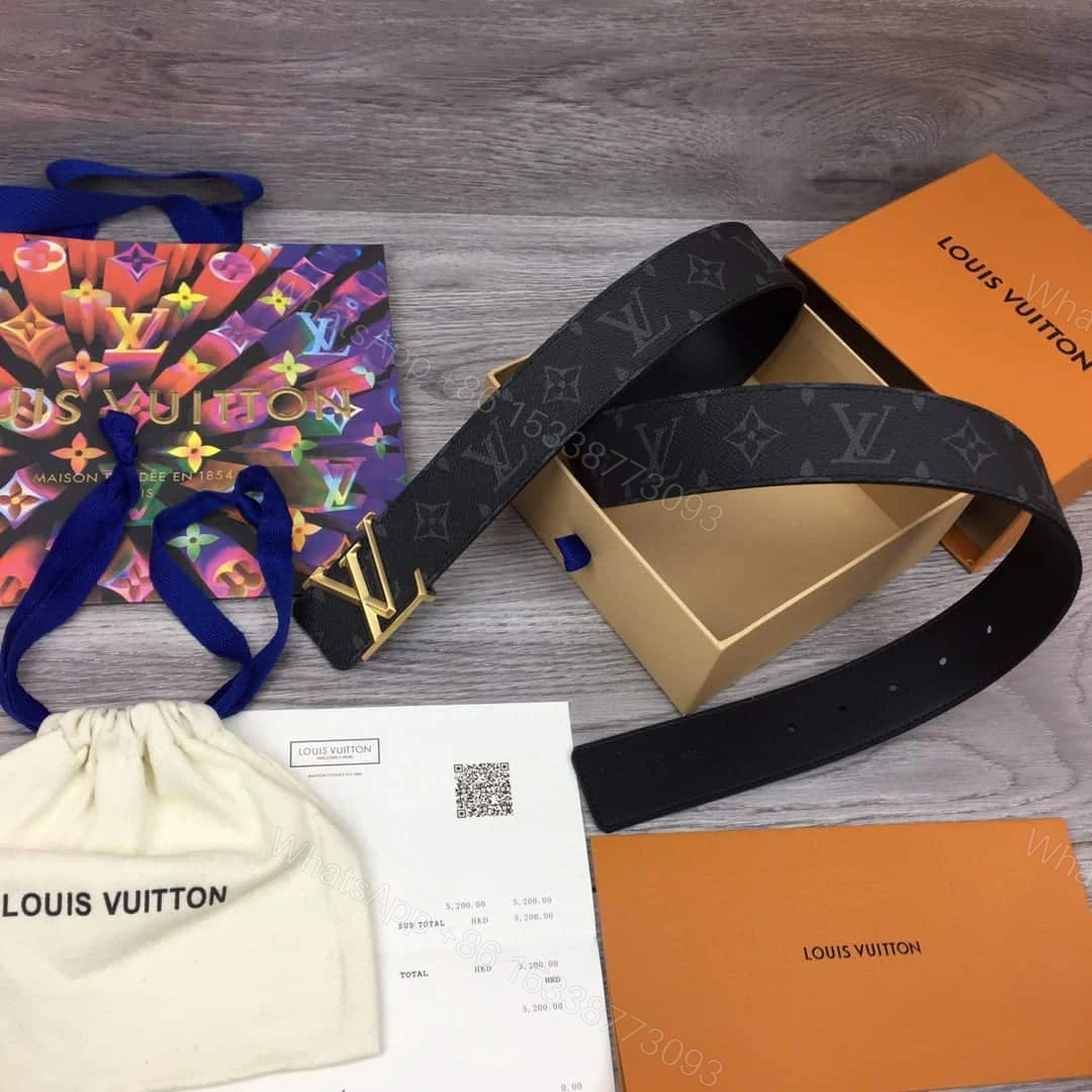 View 5 of LOUIS VUITTON PYRAMIDE 40MM REVERSIBLE BELT – B180