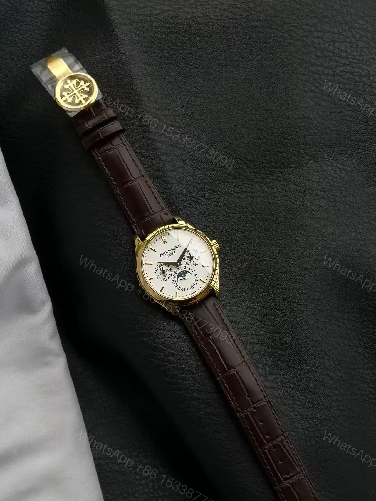 View 8 of Replica Patek Philippe Grand Complications Perpetual Calendar, Ref. 5327J-001