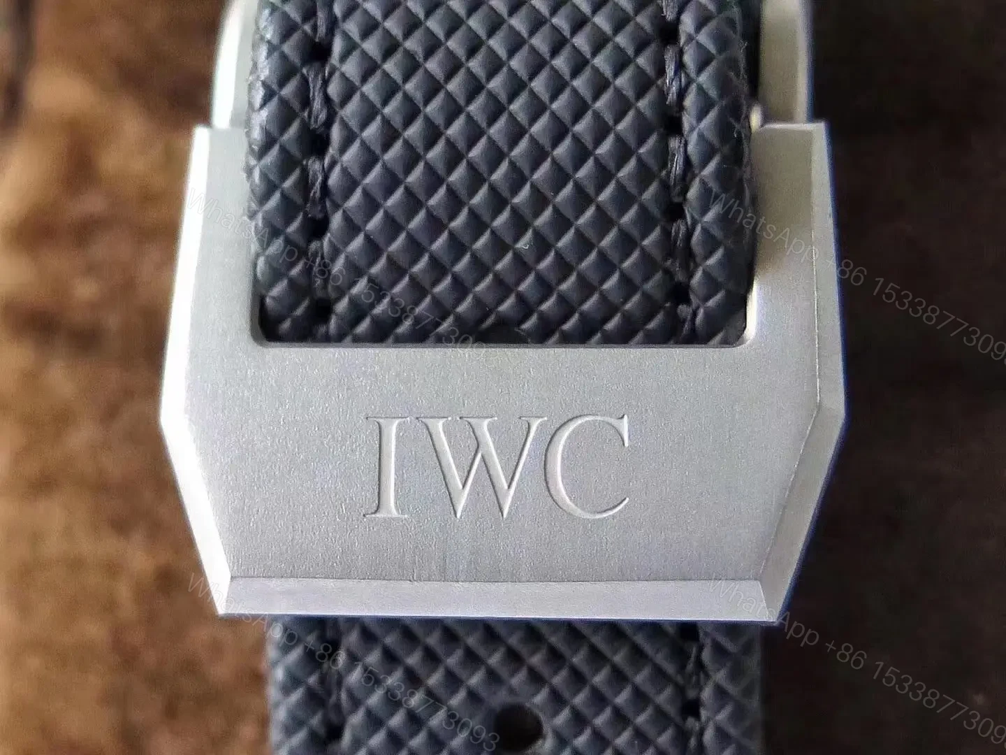 View 7 of IWC Pilot Top Gun Movie Replica Chronograph IW389001 Ceramic Black Dial7750 2022