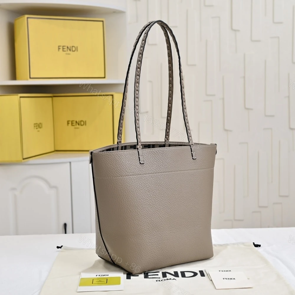 View 4 of FENDI MEDIUM ROLL GRAY 36CM 8BH428AS84F1Q6E