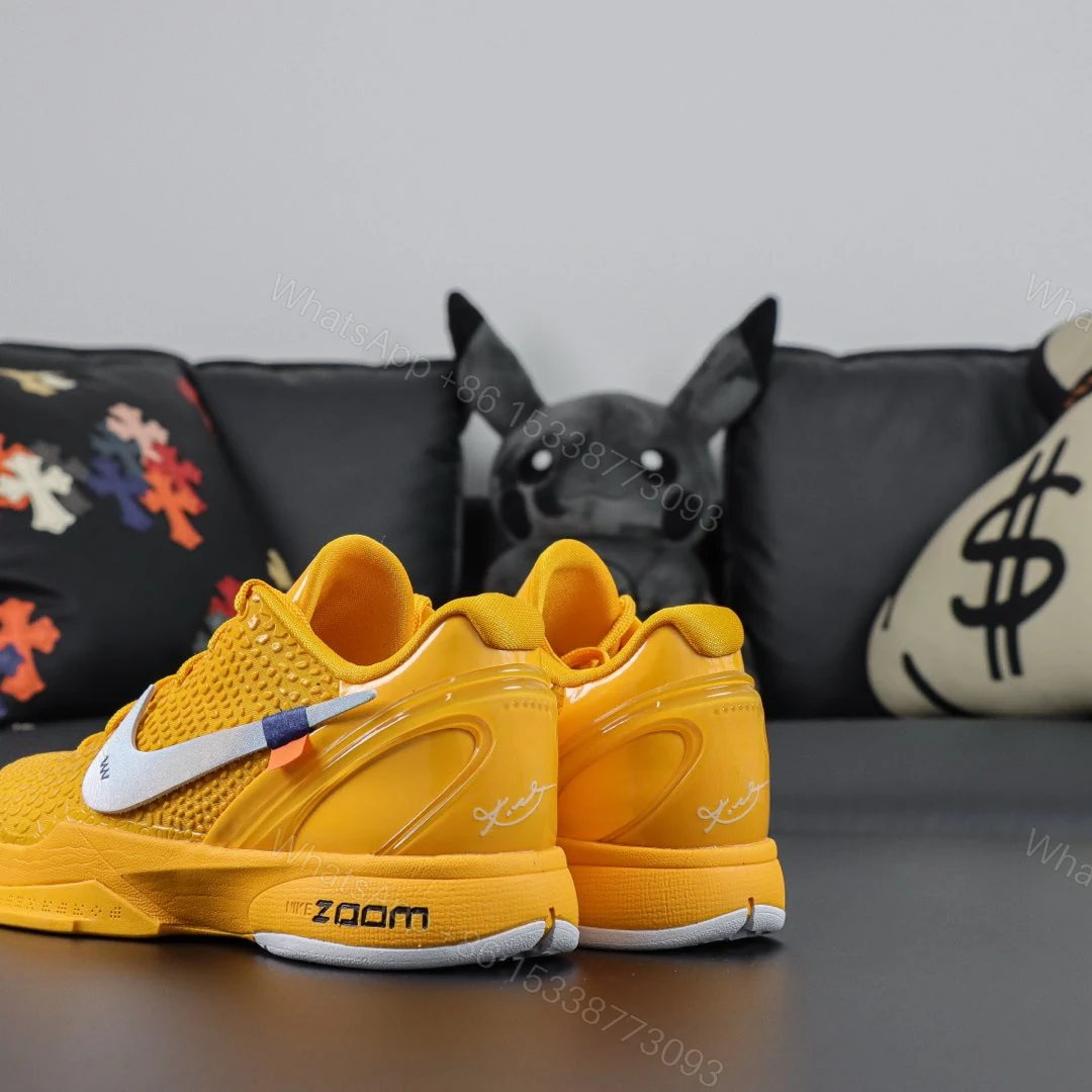 View 5 of Off White Kobe 6 Protro Yellow Reps