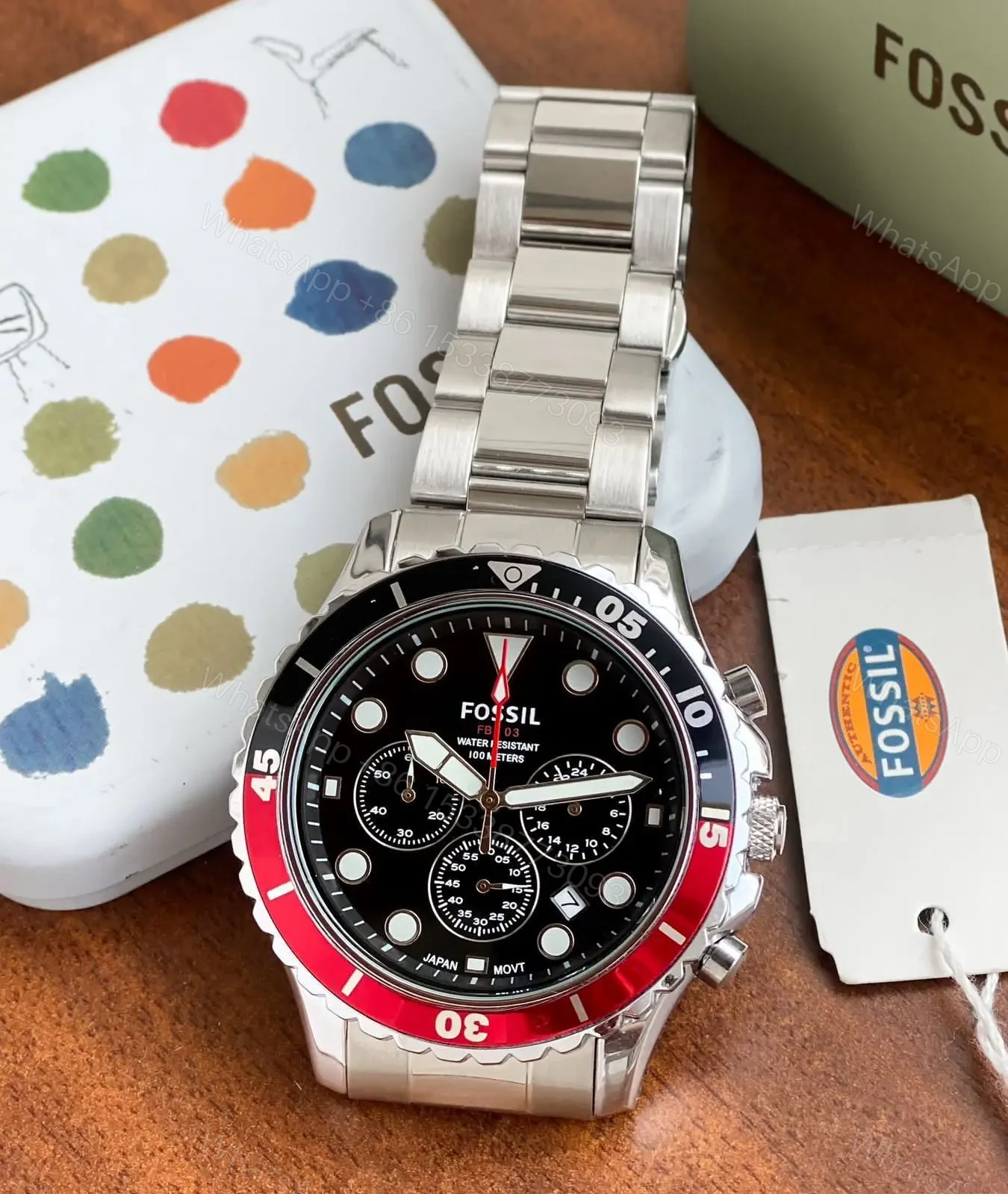 View 2 of Fossil Black Dial