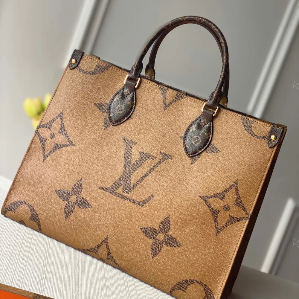 View 2 of Louis Vuitton Onthego MM Monogram Canvas Brown 35Cm M45321