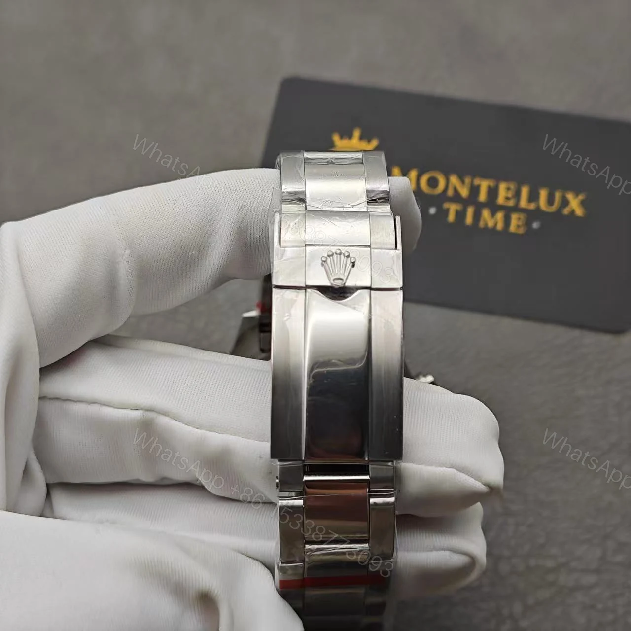 View 8 of Rolex Yachtmaster 2 – Silver Replica Watch