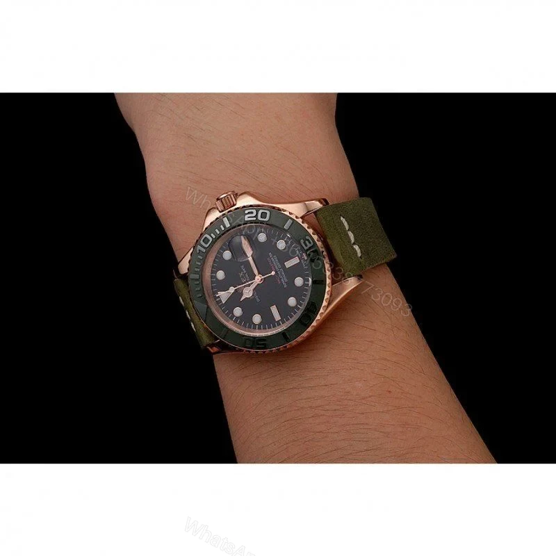 View 9 of Replica Rolex Yacht-Master Black Dial 1453862