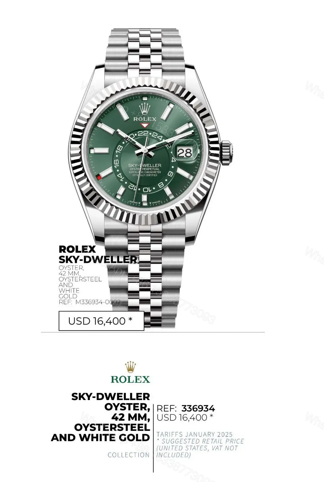 View 4 of Rolex Green Dial