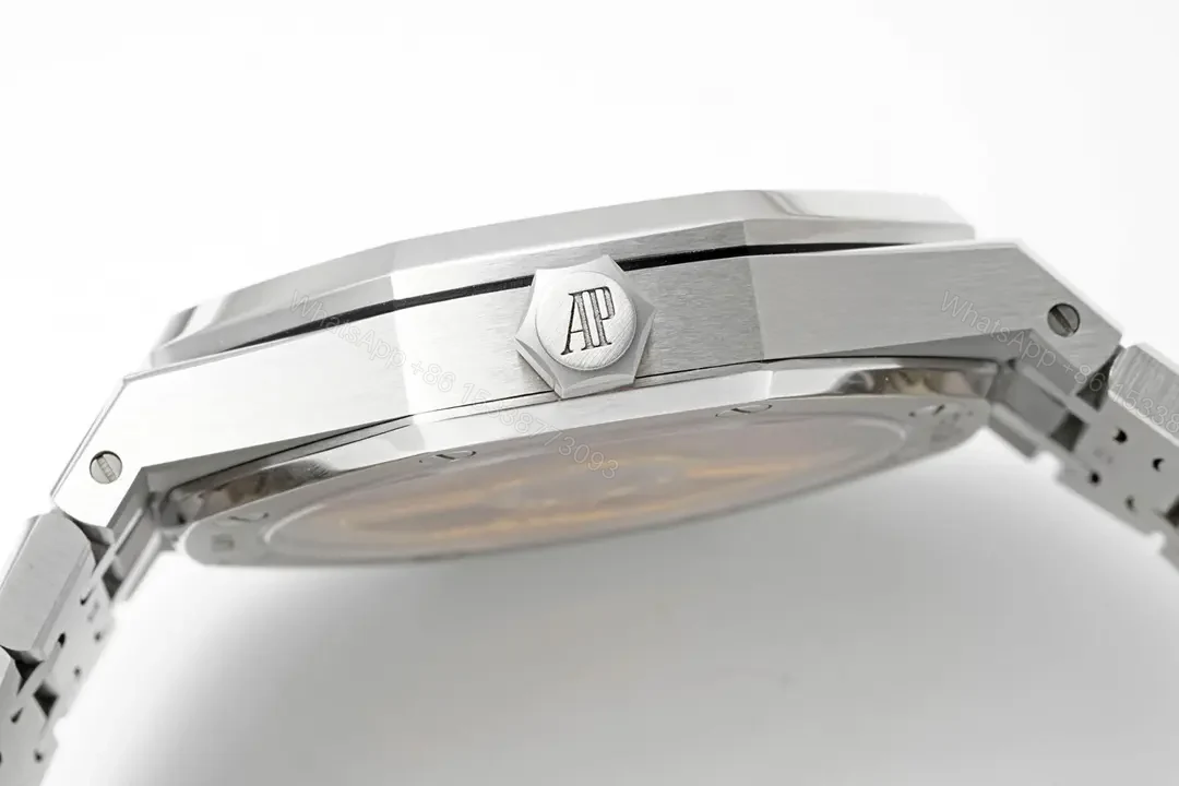 View 7 of V9 Factory Audemars Piguet Royal Oak 15500V2 Edition – Silver Stainless Steel Watch with Cal. 4302 Movement