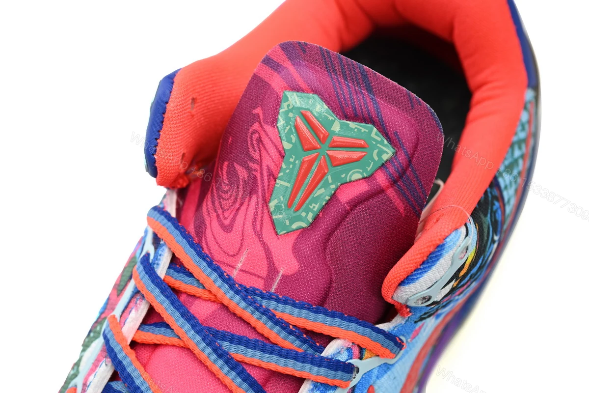 View 5 of Nike What The Kobe 8 Electric Orange/Deep 635438-800