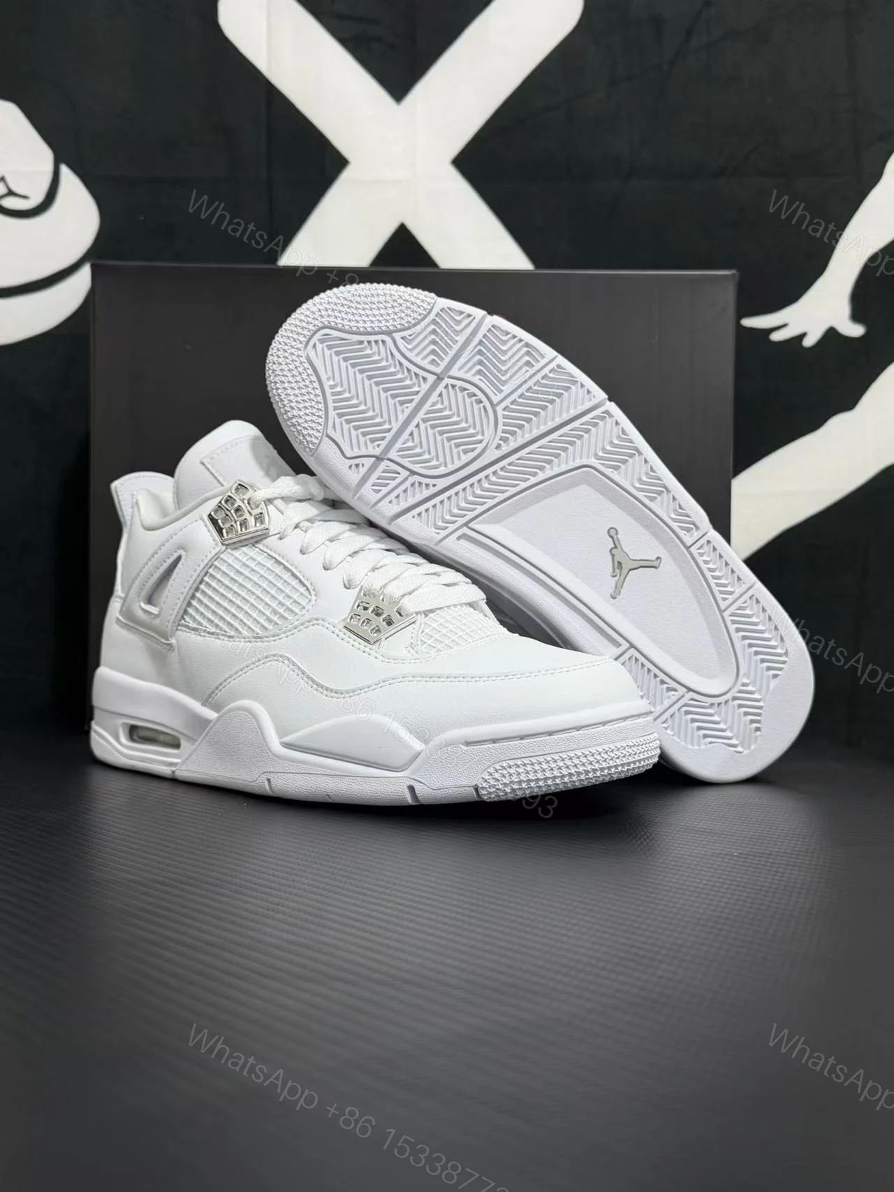 View 3 of Air Jordan 4 Pure Money (Cost-Effective Version)