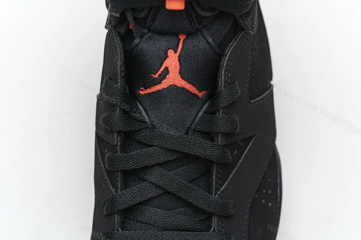 View 9 of Air Jordan 6 Black Infrared 384664-060