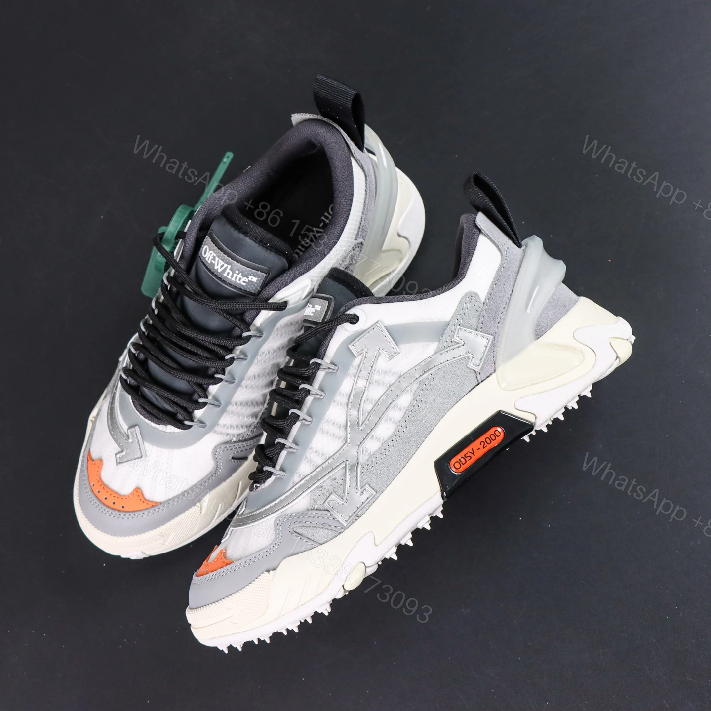 View 7 of Off White ODSY 200 White Grey Reps