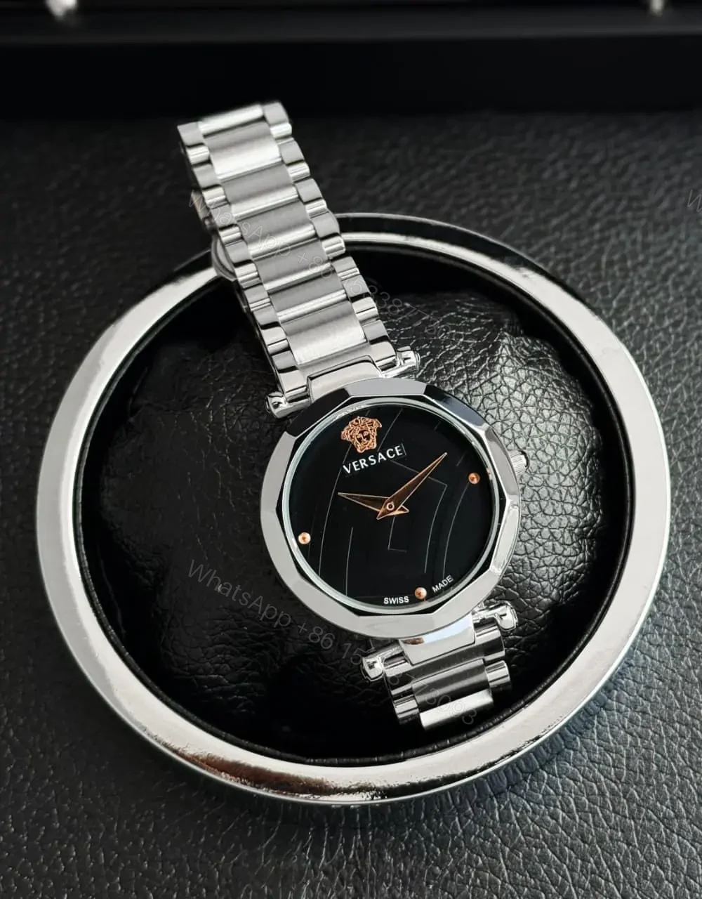 View 3 of Versace Black Dial