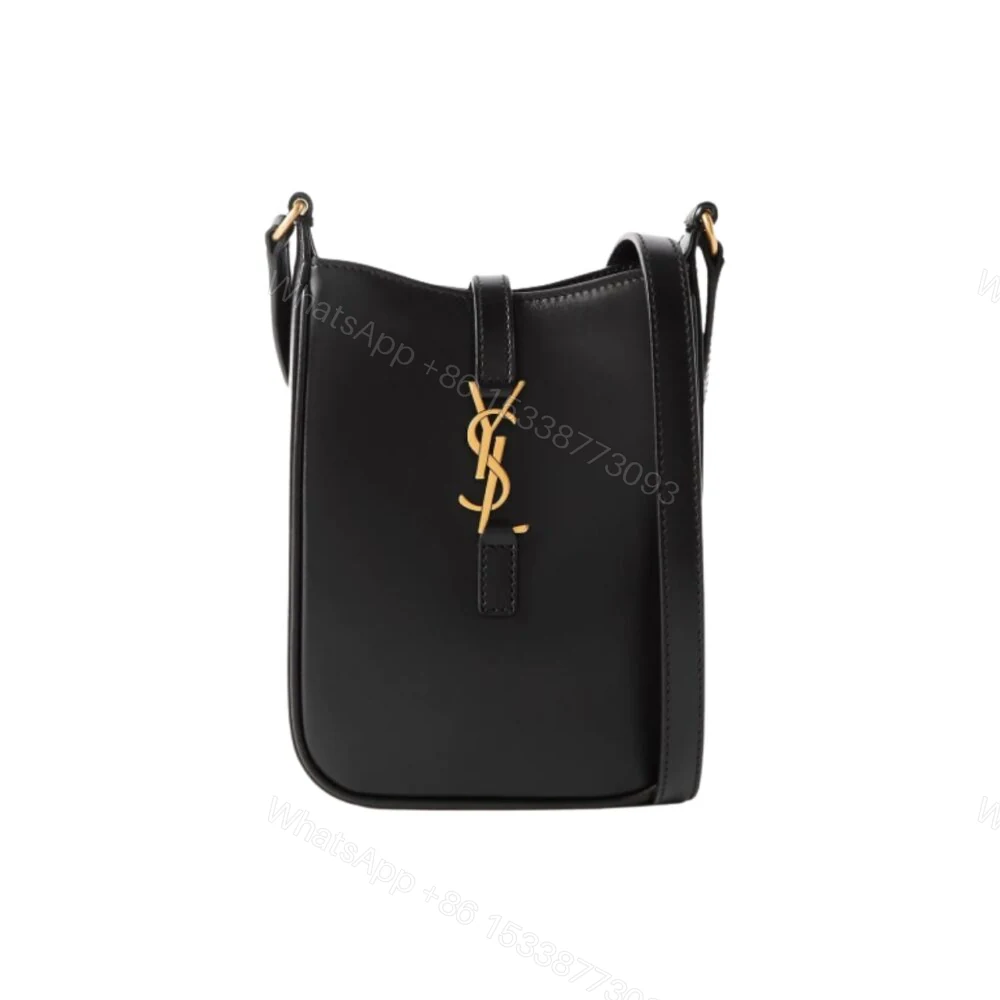 Saint Laurent Le 5 A 7 Mini Vertical Bag Black 18Cm — view 1