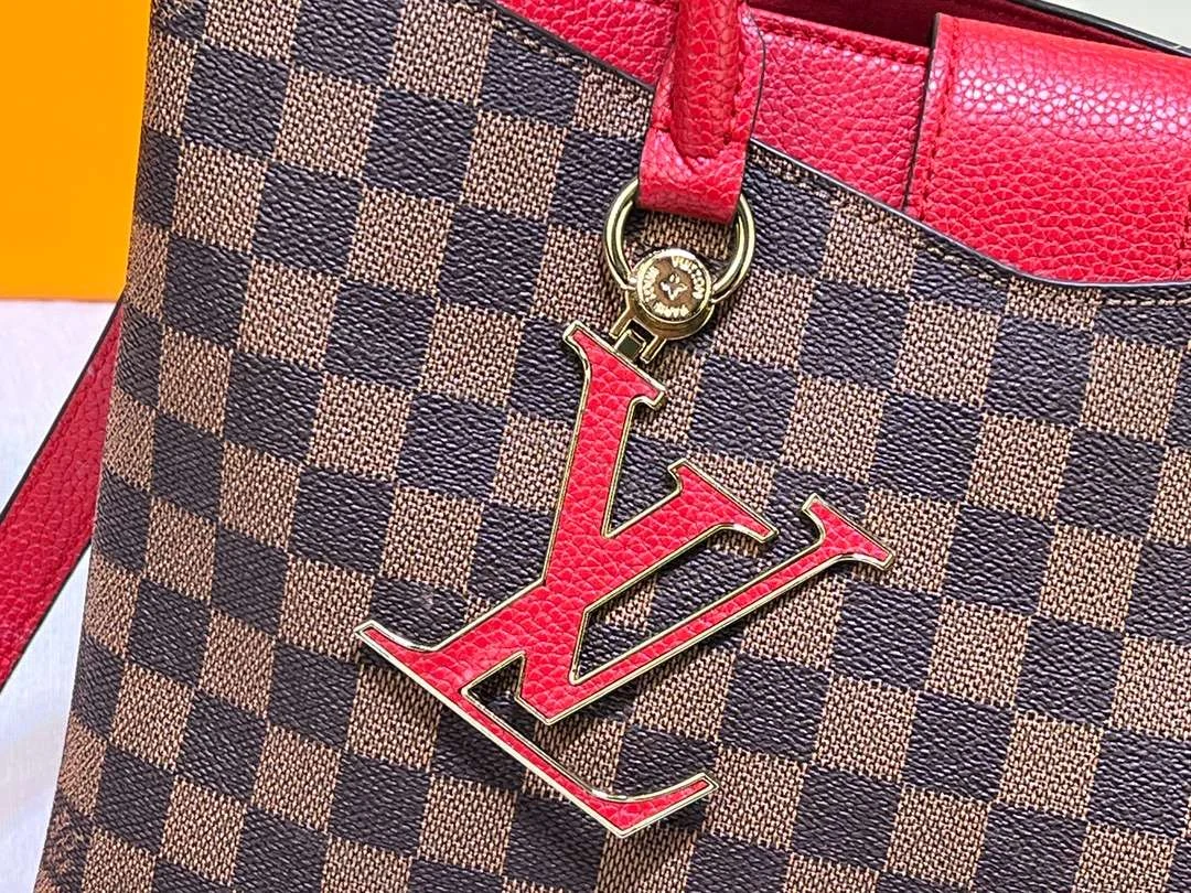 View 3 of Louis Vuitton Damier Ebene Canvas Lv Riverside Tote