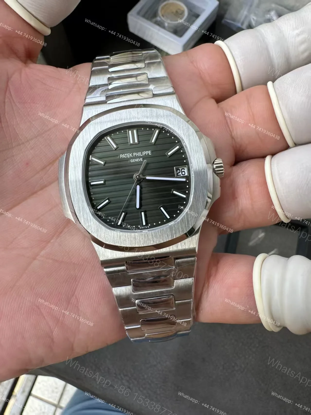 View 3 of Patek Philippe Super Clone Nautilus 5711 Green Dial 40MM