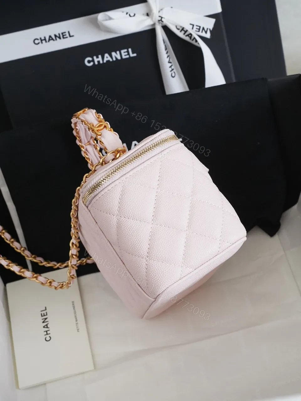 View 8 of Soft Blush Quilted Crossbody: Luxe Everyday Elevation Bag