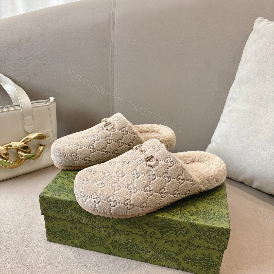 View 2 of GUCCI WOMEN’S HORSEBIT MULE GG SUEDE NATURAL