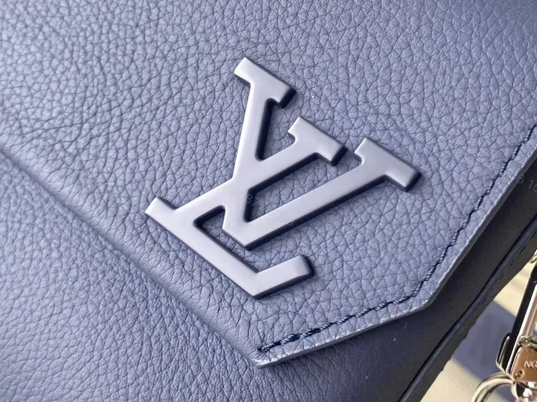 View 4 of Louis Vuitton LV Fastline Men Handbags Blue 23.5x18x7cm
