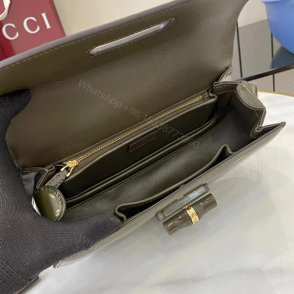 View 8 of Gucci Bamboo Diva medium bag