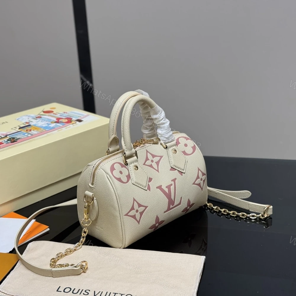 View 2 of Louis Vuitton Speedy Bandoulière 20 Bag Latte Chamallow 21Cm M46875