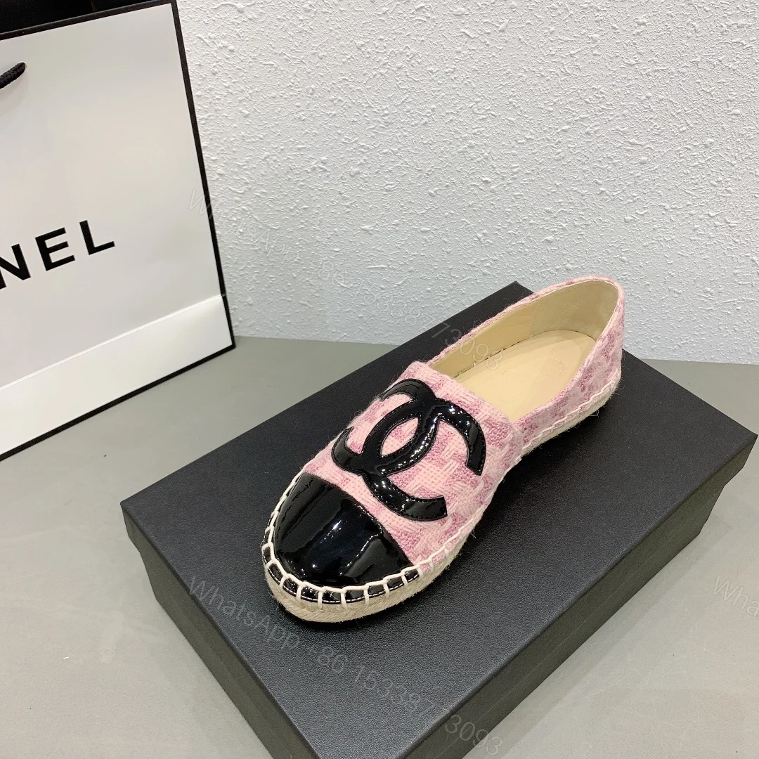 View 2 of Chanel tweed espadrilles