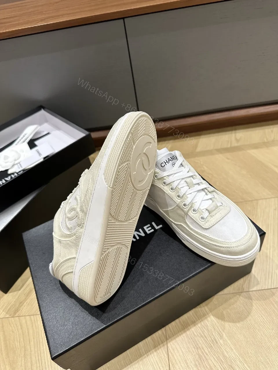 View 8 of Neutral Suede-Leather High-Top: Luxe Everyday Sneaker