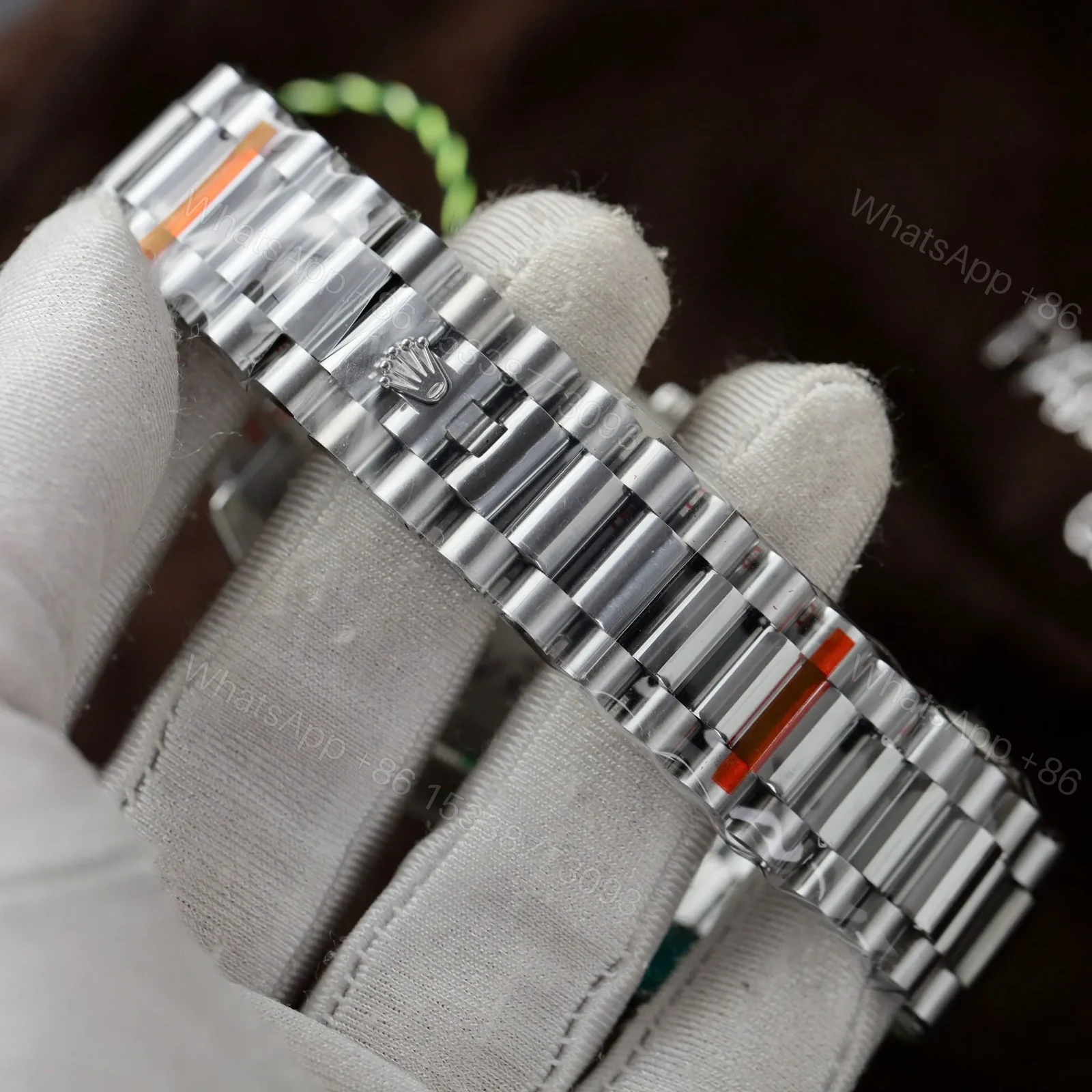 View 5 of Superclone Rolex Day-Date Silver Dial 128236-0001 36 mm