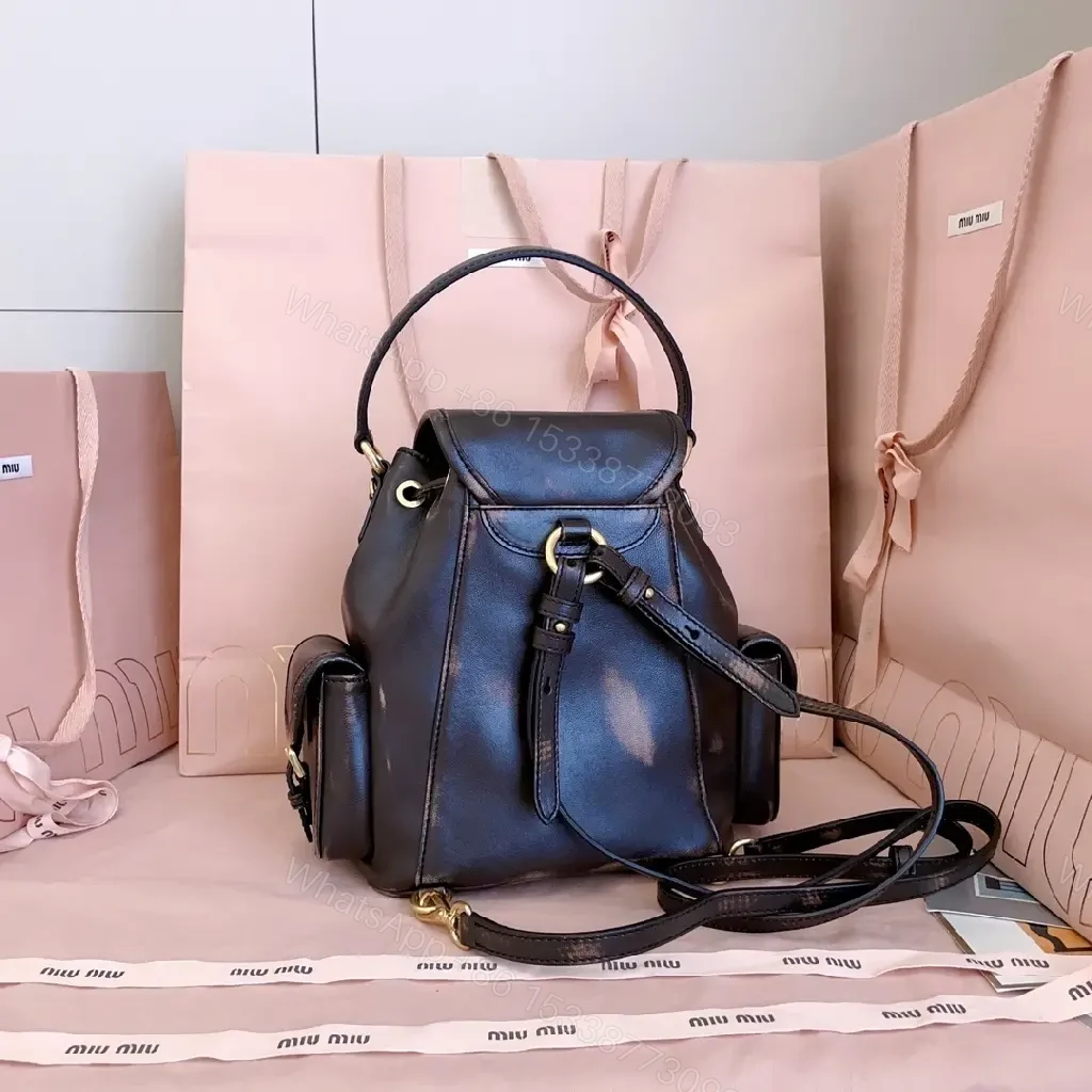 View 3 of Structured Leather Backpack: Classic Detailing, Luxe Comfort