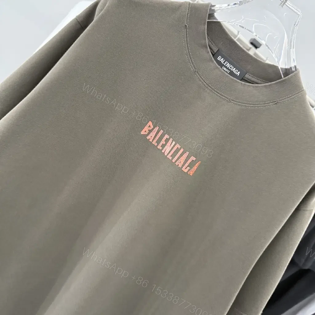 View 2 of Olive Cotton Blend Oversized Tee Dress: Luxe Streetwear