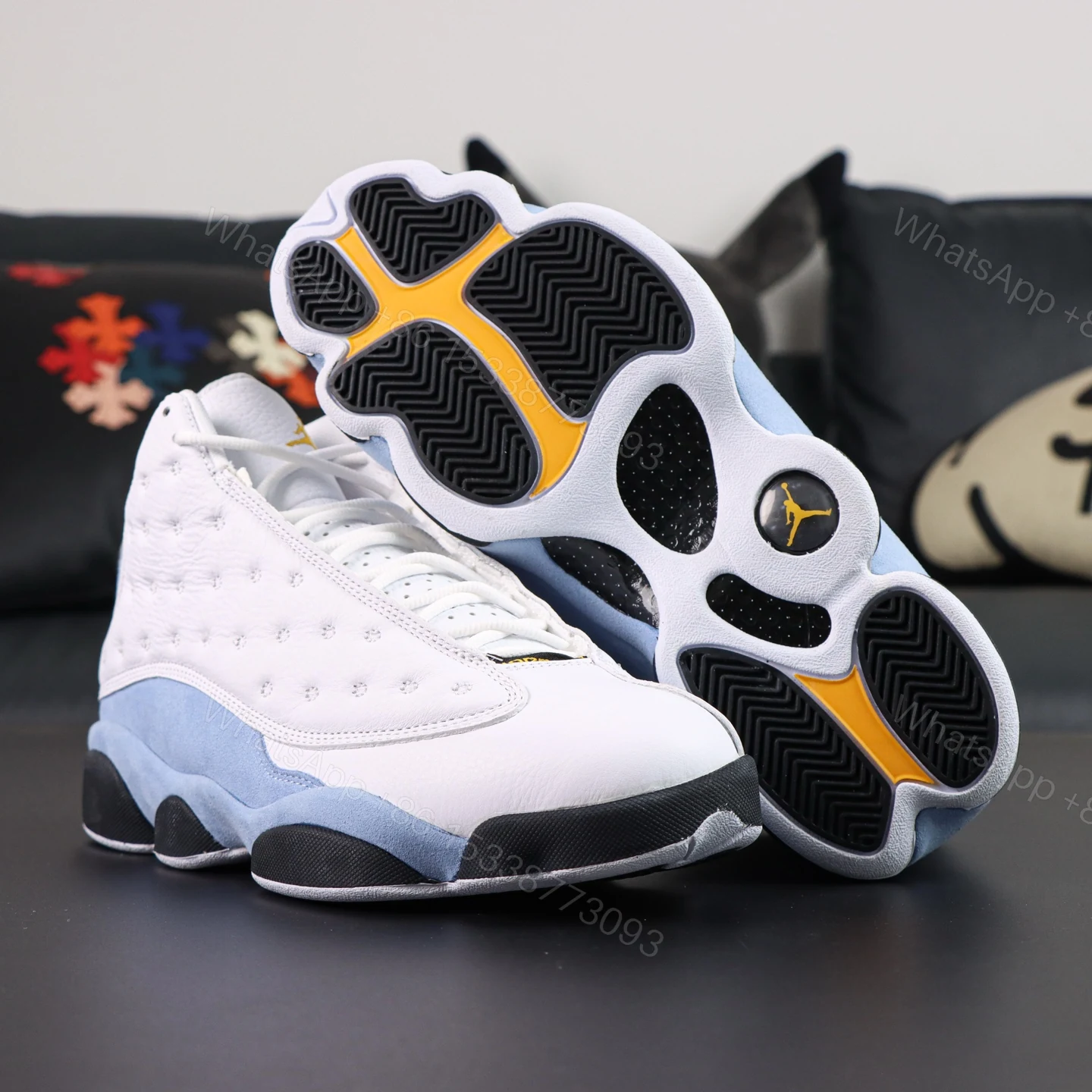View 3 of Air Jordan13 Retro Blue Grey Reps