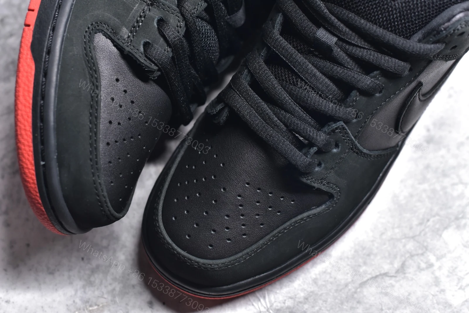 View 6 of Nike SB Black Pigeon Dunk Low Reps