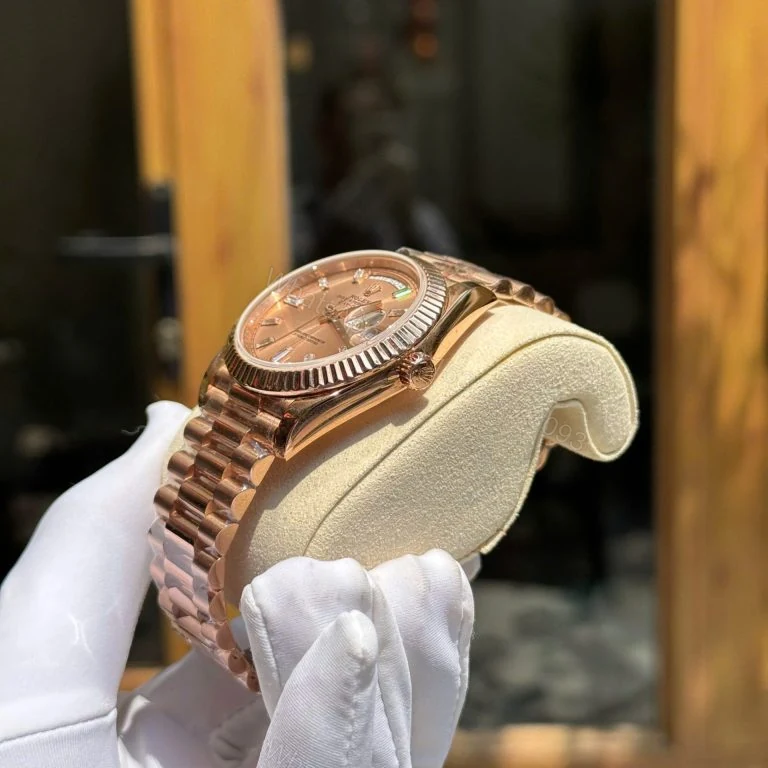 View 2 of Rolex Day-Date 228235 40mm Super Clone Gold Wrapped