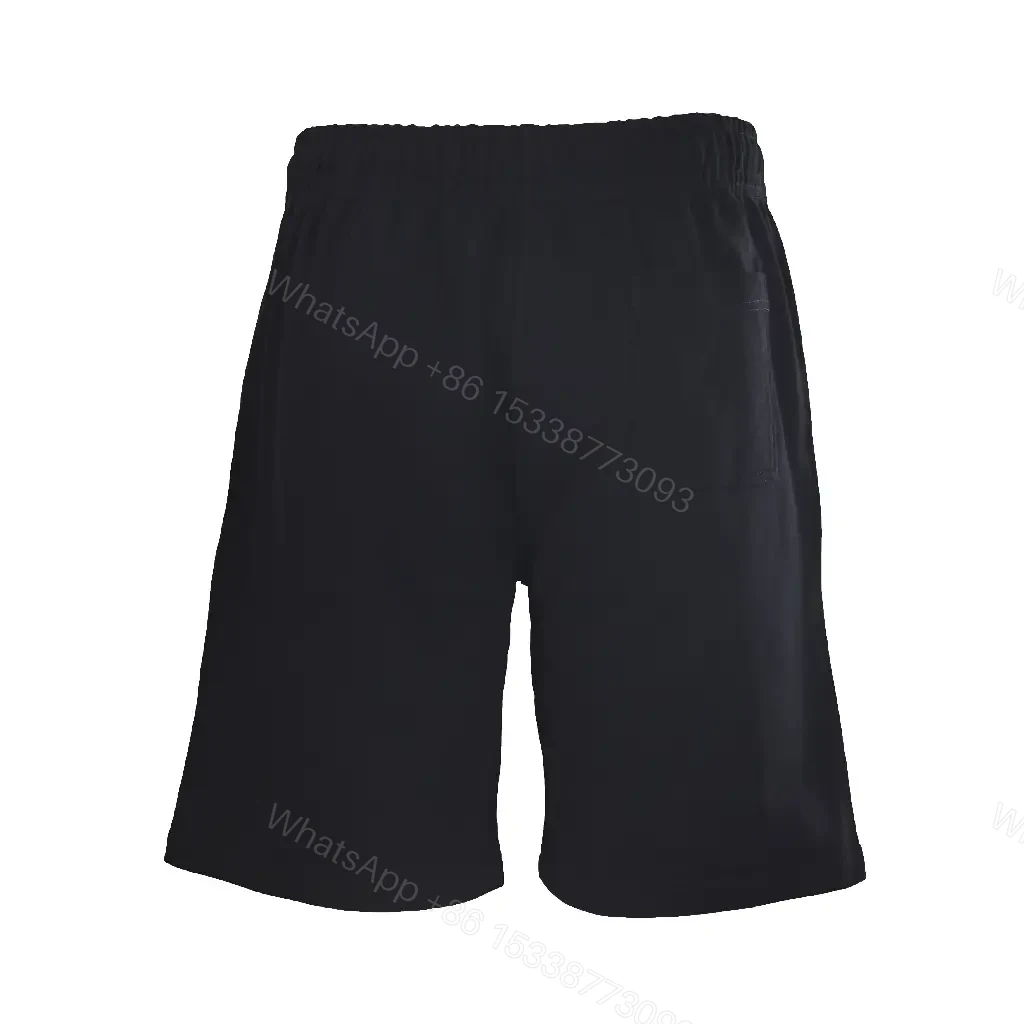 View 6 of Black Nylon Relaxed Shorts with Burberry Patch