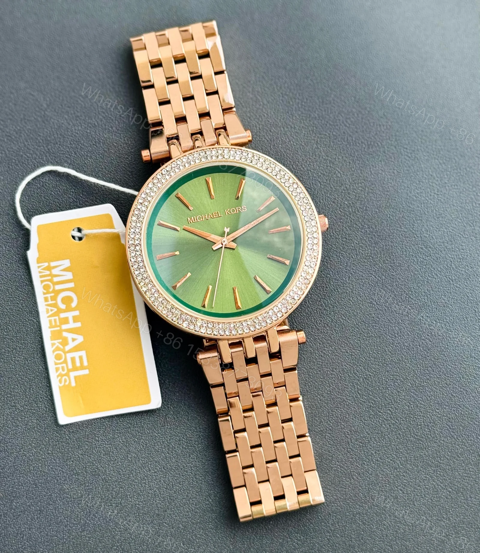 View 2 of Michael Kors Turquoise Dial Rose Gold Edition