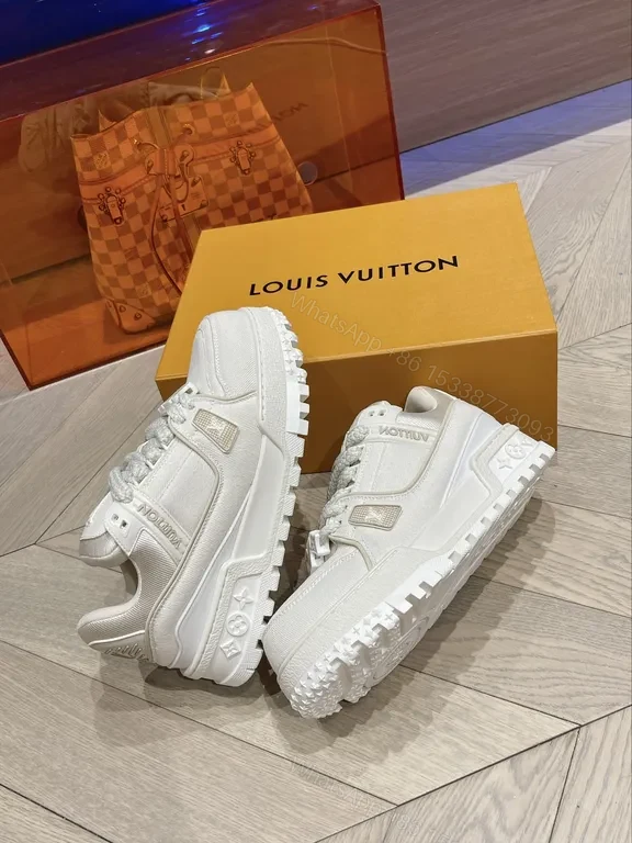 View 7 of Chunky Textured Sneaker â€” Luxe LV-Inspired Comfort Sneaker
