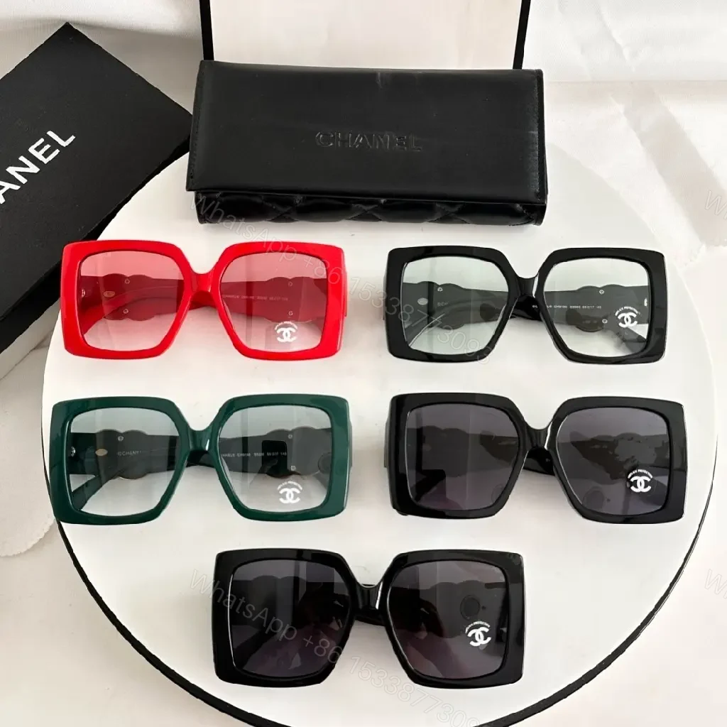 View 5 of Bold Red Square Sunglasses: Luxe Comfort Oriented Frame