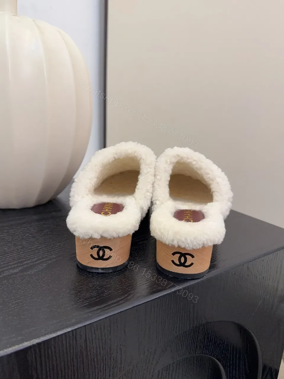 View 5 of Burgundy Velvet Slip-Ons with Shearling Lining, Luxe Comfort