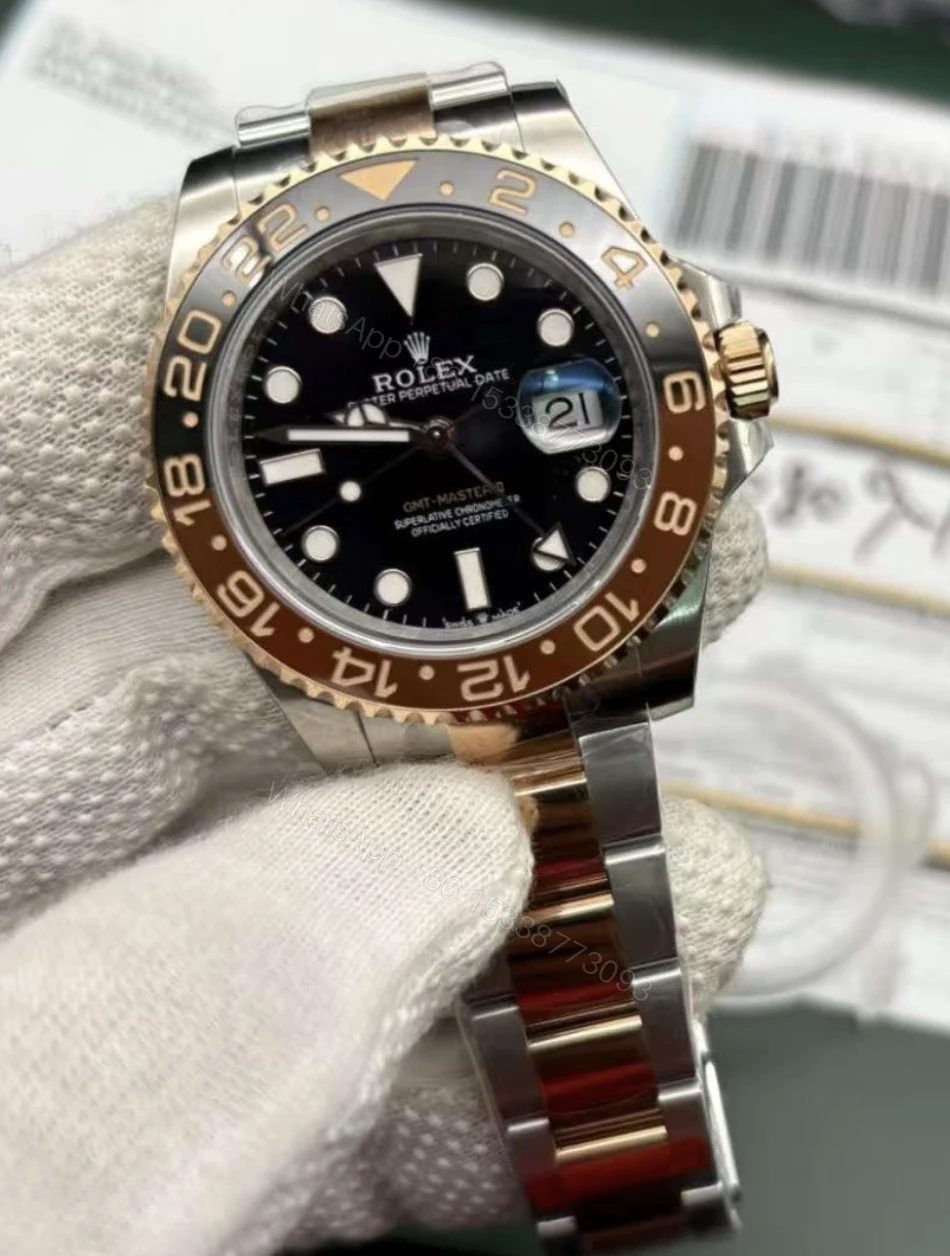 View 7 of Rolex Gmt Master 2 Root beer Replica