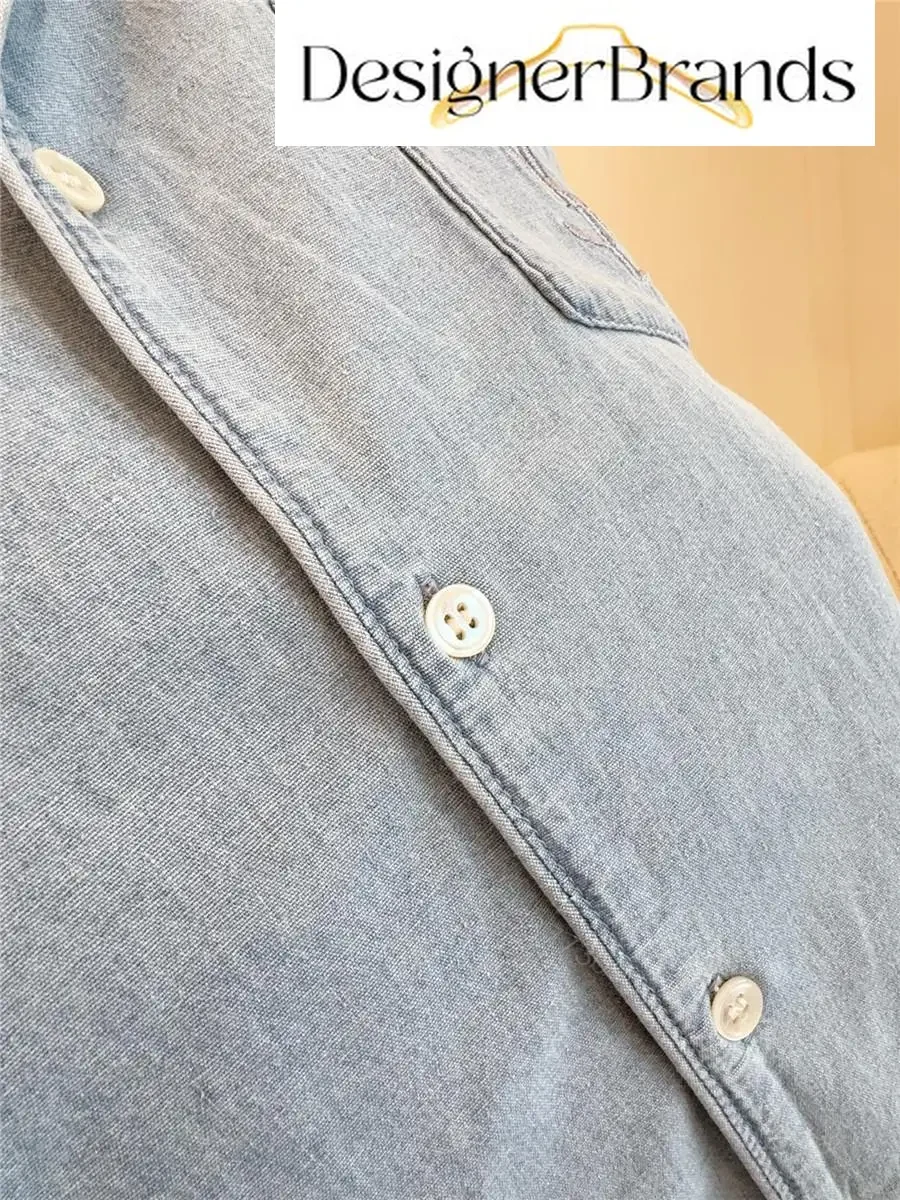View 12 of Saint Laurent Cassandre Embroidered Poplin Shirt