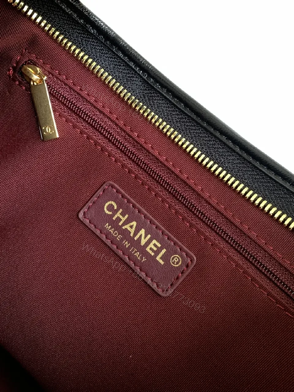 View 6 of Chic Black Quilted Bag with Chain Strap