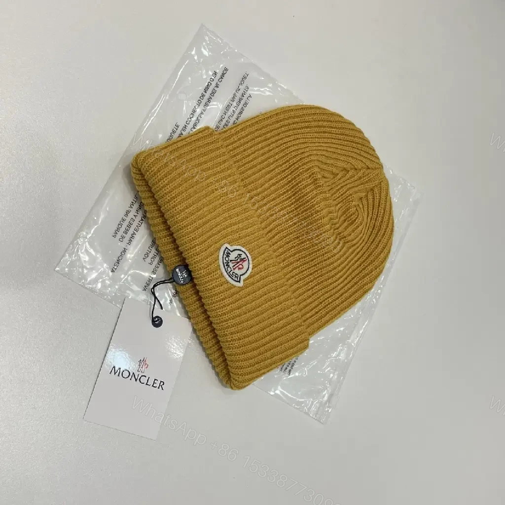 View 7 of Textured Knit Beanie with Leather Tag – Cozy Everyday Luxury