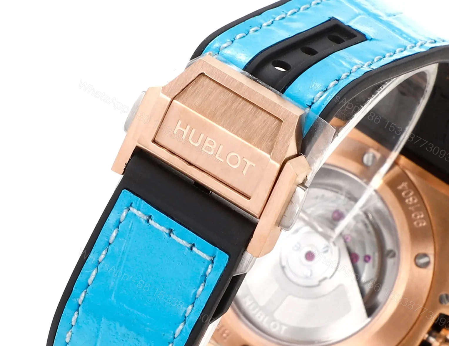 View 8 of Hublot Big Bang Blue Leather Watch
