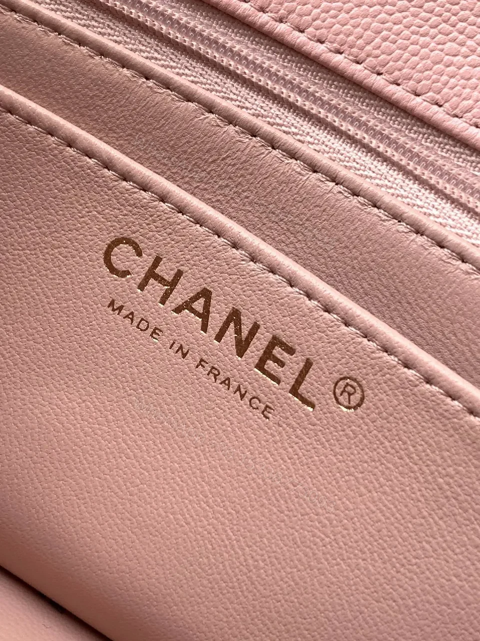 View 7 of Pink Quilted Flap Bag with Gold Chain - Chic Crossbody Luxury
